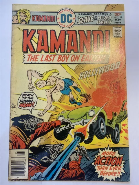 KAMANDI #41 Jack Kirby - DC Comics 1976 FN-