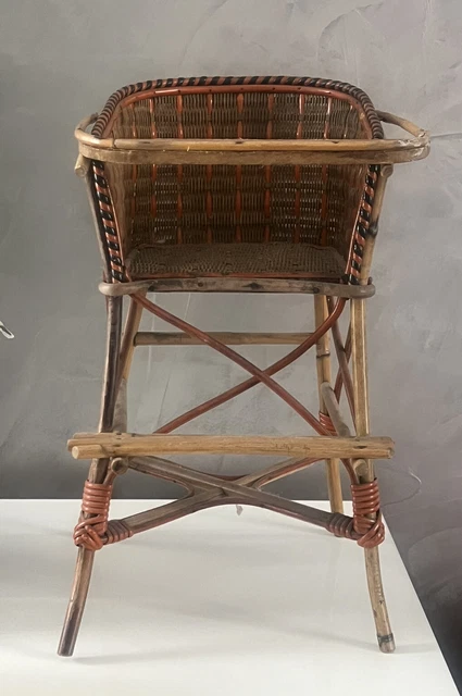 COMTOISE BRETONNE MINIATURE ancien meuble de poupée bois collector EUR