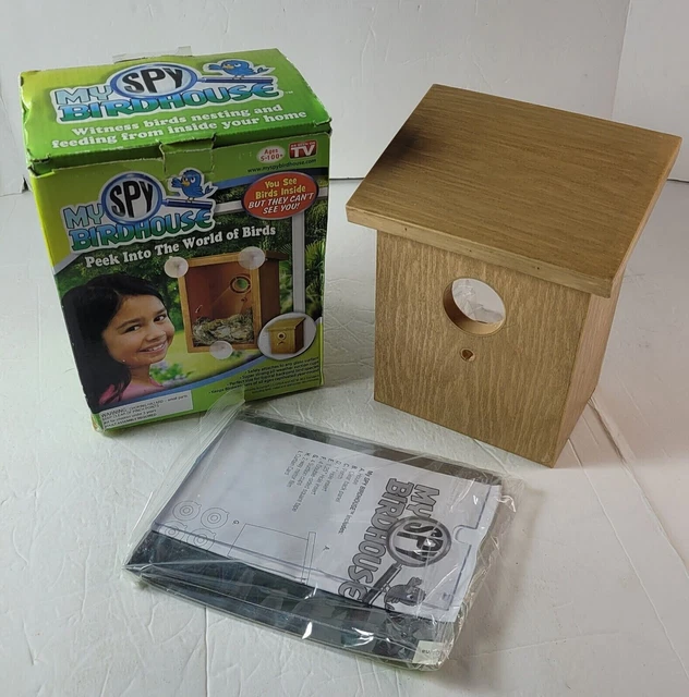 My Spy Birdhouse AS SEEN ON TV - Peek Into The World Of Birds - New Open Box