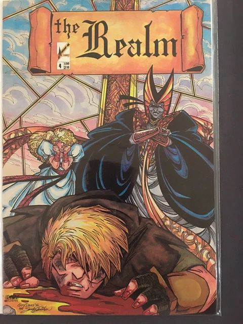 The Realm #4 1st Appearance Deadworld Davis NM Arrow Comics J&R