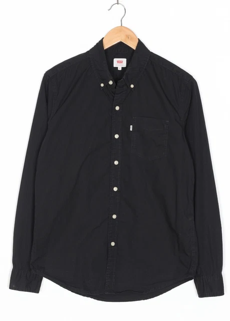 Chemise Vintage Levi's Homme - Beige - Col Boutonné - Taille XL - Coton