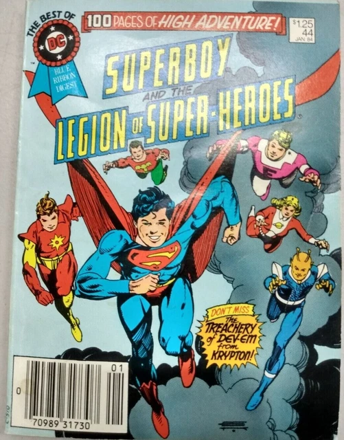 Best of DC: Superboy and the Legion of Super-Heroes 100pg #44 1984 DC