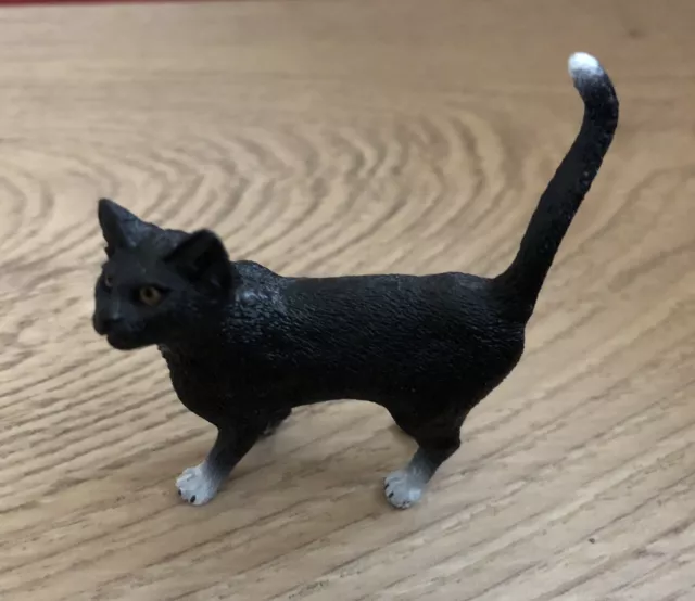 Schleich 13770 Katze schwarz stehend