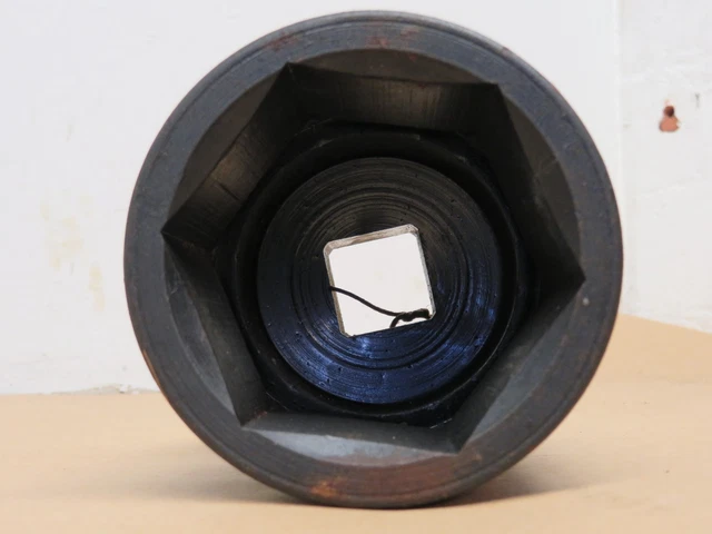 King Dick 2 5/8"" AF 6 punti 1"" presa a percussione cromata vanadio nuova vecchia stock