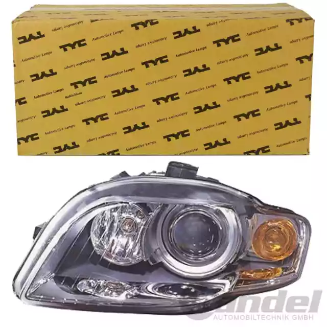 TYC Faro Luz Principal D1S Izquierda Apto para Audi A4 B7 Avant 1.6-3.2 FSI Tdi