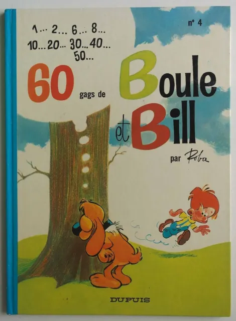 BD 60 gags de  Boule et Bill n°4 -  par Roba 1977