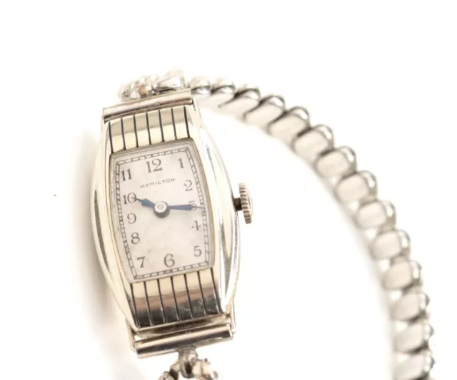 Hamilton Ladies 17 Jewel Wristwatch - Very Nice Case! RC1459