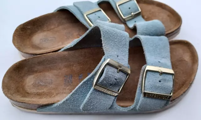 Arizona suede leather online light blue