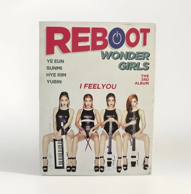 K-POP・アジア Wonder Girls REBOOT THE 3RD ALBUM CD WONDER GIRLS - Reboot 3rd Album CD + Stickers K-Pop 2015