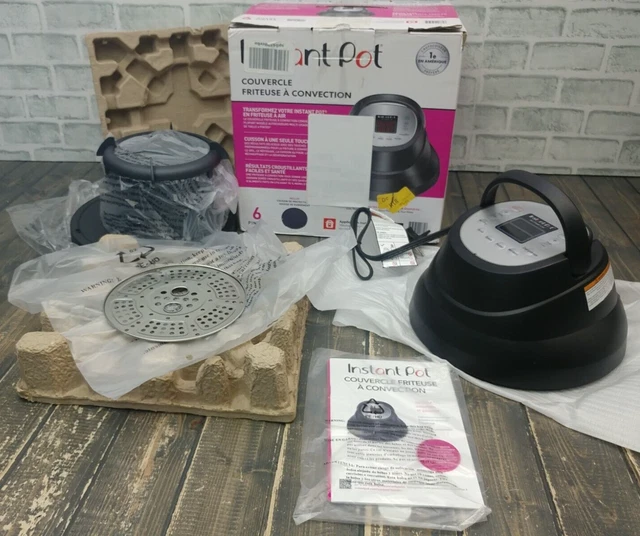INSTANT POT AIR Fryer Lid 6 Qt 1500W Make Your Instant Pot an Air Fryer