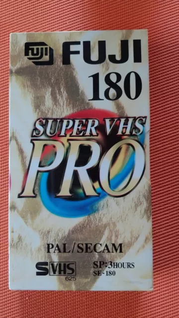 FUJI ~ S-VHS Pro ~ 180 ~ Neu & OVP, Super VHS Video-Cassette