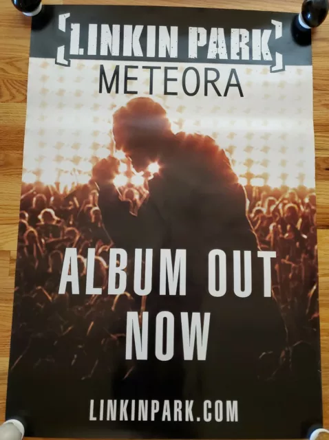 LINKIN PARK - Meteora Record Release Poster 2003  PROMO ONLY!!!  RARE!!!