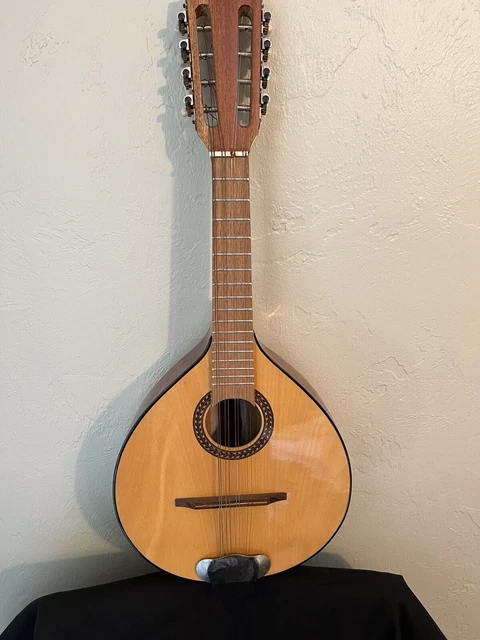 Vintage Mandolin Veneer with Exquisite Inlay Back.￼