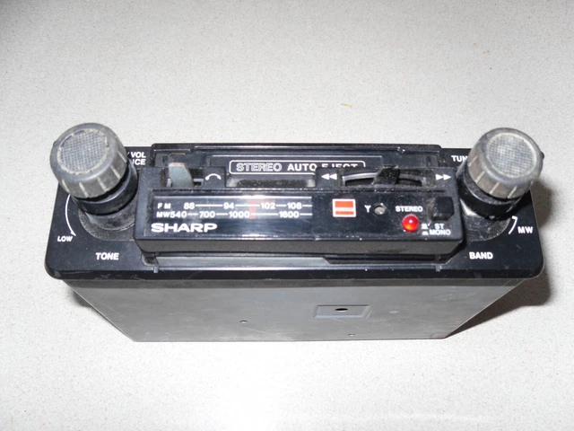SHARP RG-5800X CLASSIC car radio cassette stereo 1980's £40.00 ...