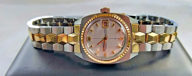VINTAGE SEIKO SEA Lion LD-99 Ladies Automatic 17 Jewel High Beat