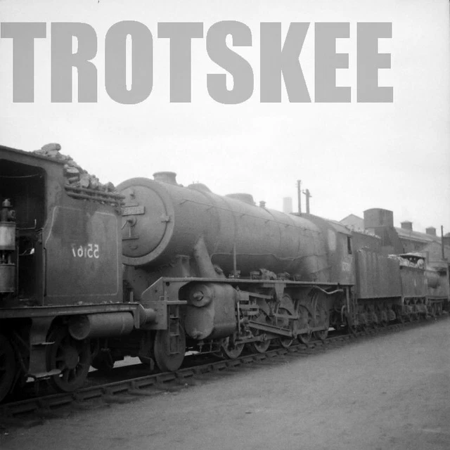 Larger Negative BR British Railways Steam Loco 90751 Class WD/10 c1955