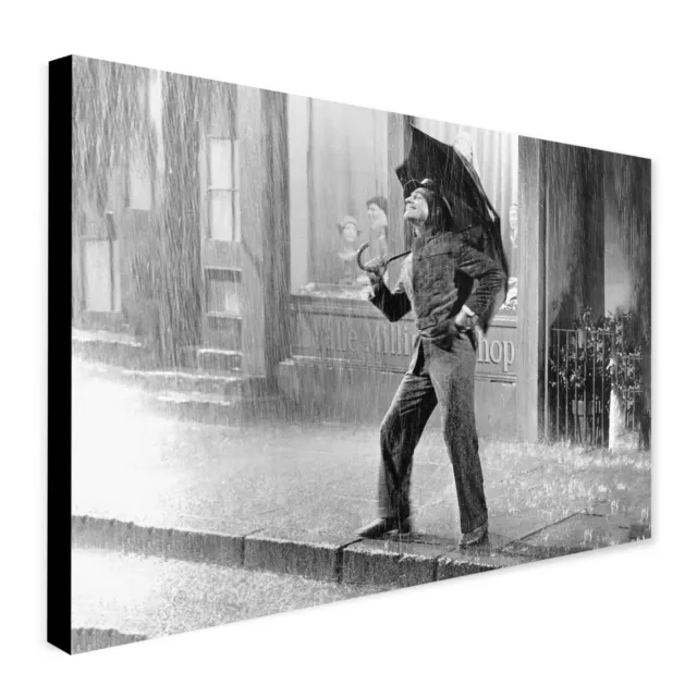 Gene Kelly - Singin' in the Rain - Movie Wall Art - Canvas Wall Art Framed Print