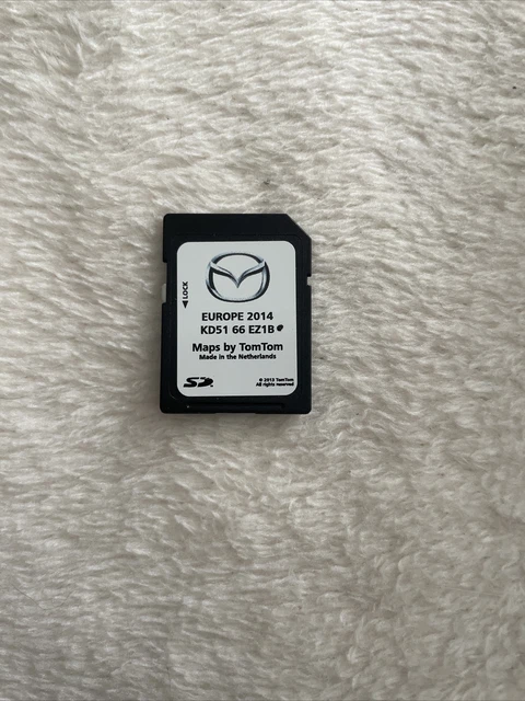SAT NAV NAVIGATION Sd Card For Mazda Mzd Connect System Kd5166 Ez1B ...