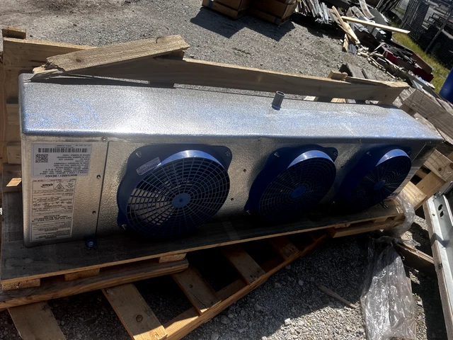 New Krack KR Series COMPACT UNIT COOLER 3 Fan 115V 1 PH 1/20 HP KRD36A-170NDB