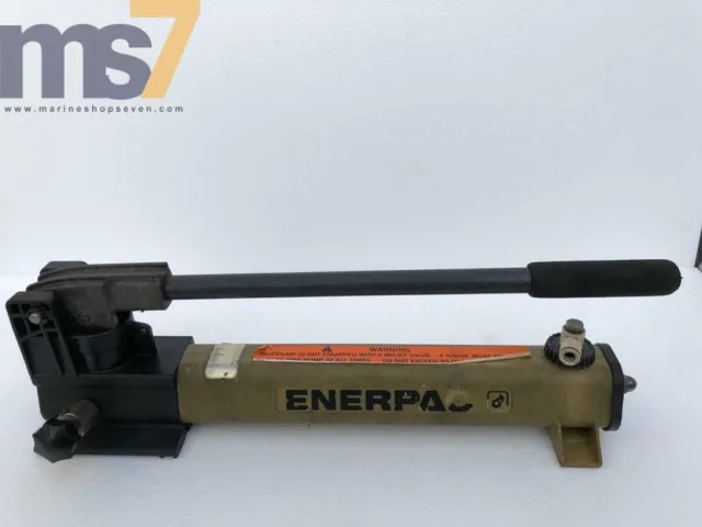 Enerpac P2282 High Pressure Hydraulic Hand Pump 2800 Bar/40,000 Psi #For Parts 3