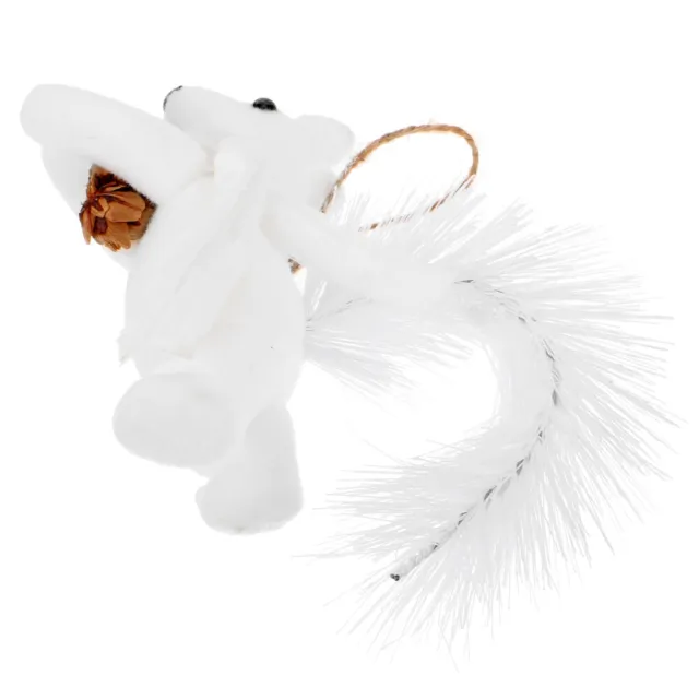 Simulation Squirrel Pendant Foam Model Christmas Ornaments Artificial