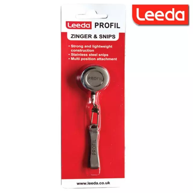 Leeda Profile Zinger & Snips Fly Fishing Tool