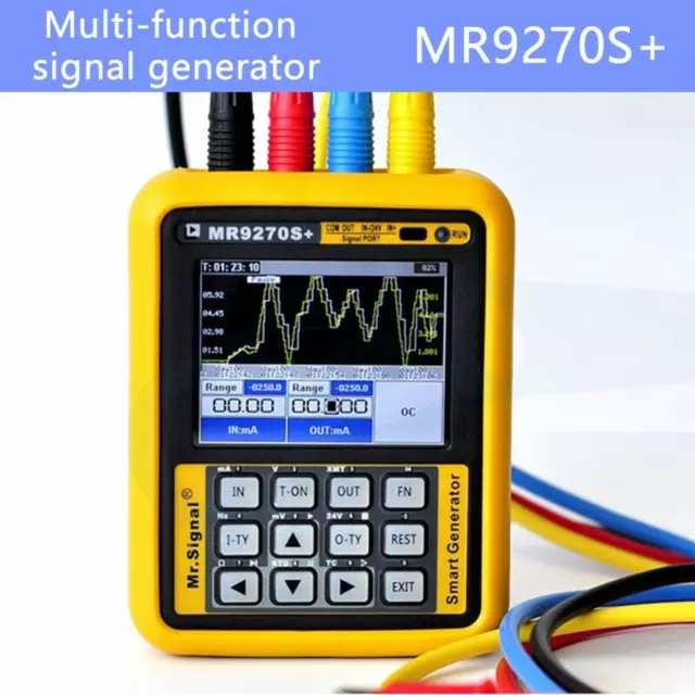 4-20 mA Signalgenerator MR9270S+ Kalibrierung Strom Spannung Thermoelement