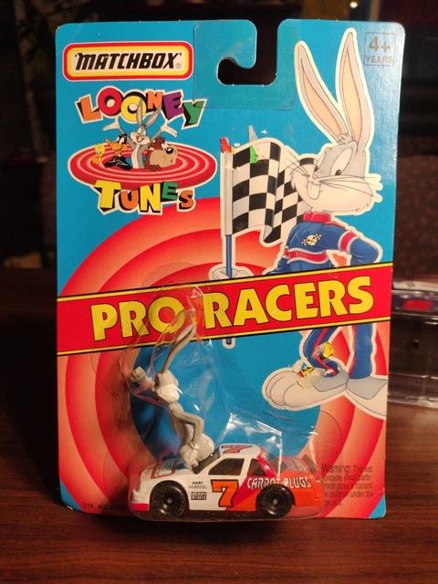 Matchbook Racers Characters MATCHBOX LOONEY TUNES Pro Racers Bugs lapin stock voiture de course ...