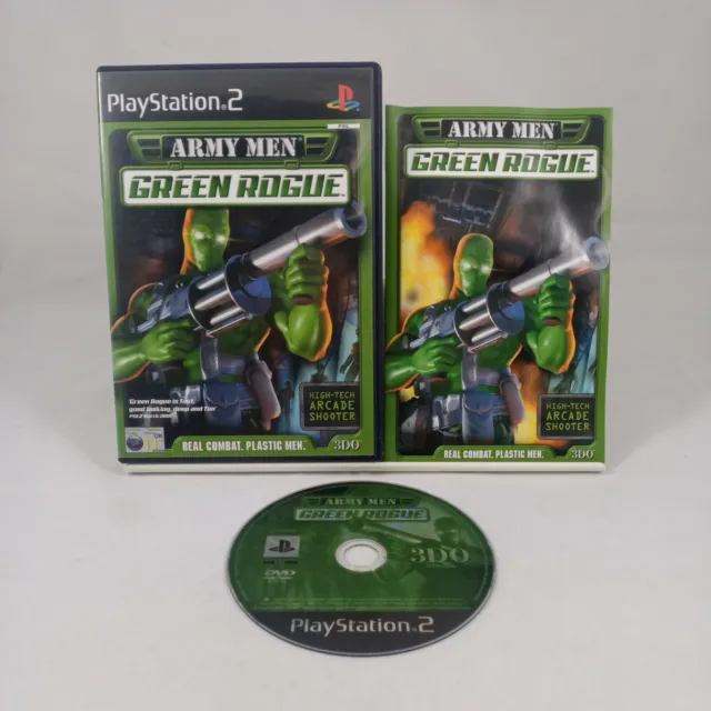 ARMY MEN GREEN ROGUE PS2 gioco PlayStation 2 (include manuale)