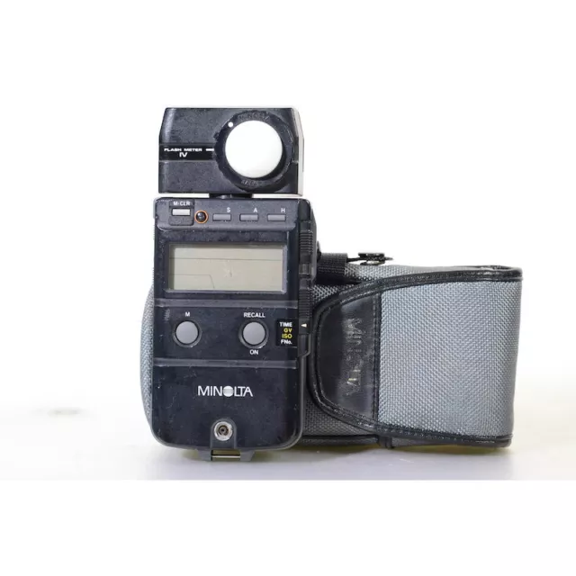 Minolta Belichtungsmesser Flash Meter IV - Studiomesser - Exposure Meter