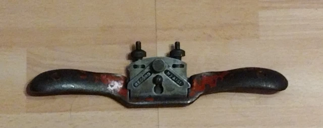 Vintage record a151 spoke shave - red