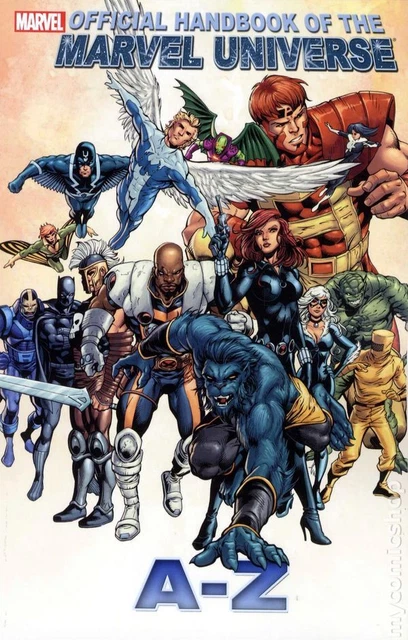 Official Handbook of the Marvel Universe A-Z TPB #1-1ST NM 2011 Stock Image