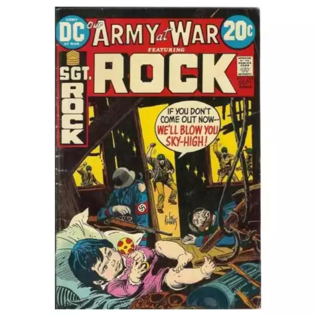 Our Army at War (1952 series) #249 in Fine + condition. DC comics [b]