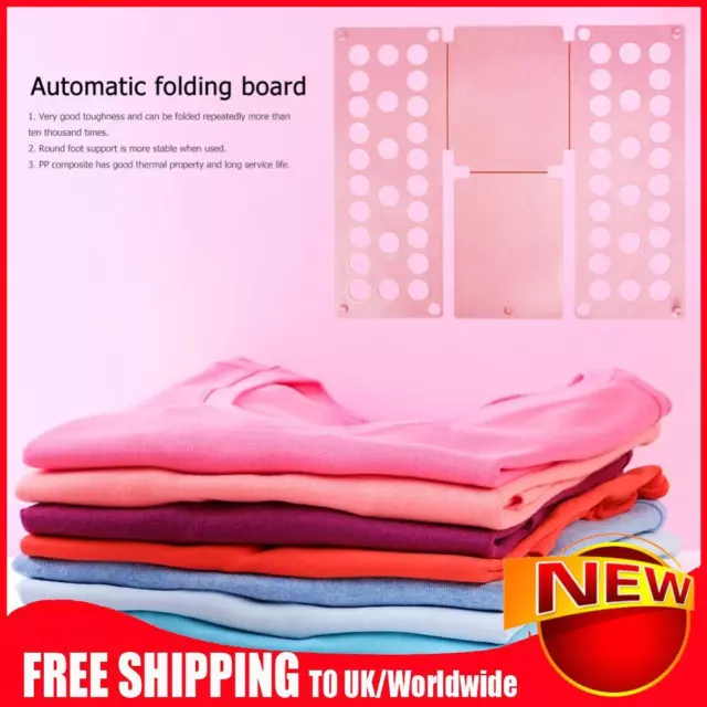 Organizzatore tavolo pieghevole per bucato bambini supporto vestiti regolabile (rosa)
