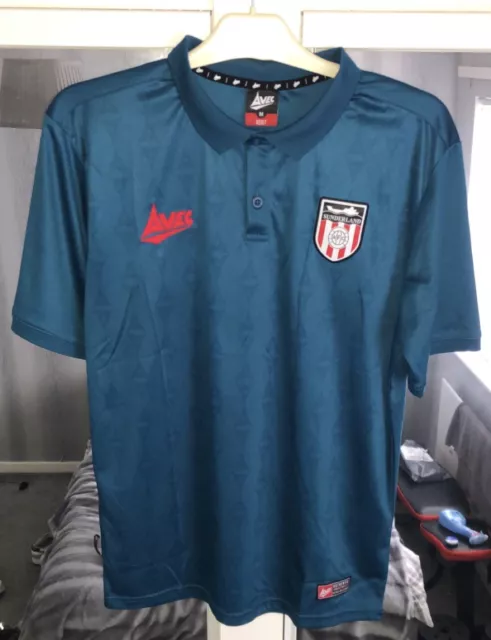 AVEC Sunderland Retro 90’s Football Shirt Polo M