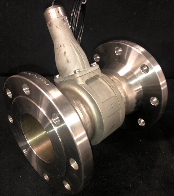 ROSEMOUNT VORTEX FLOW Meter KFactor 4.7162 3.5” Valve. B16.5 4 150