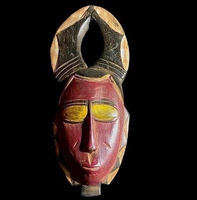 Decorative figure Decorative African wall face intage Wall Hanging guro-8651