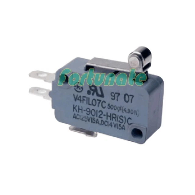 QTY:2 FOR KOINO KH-9012-HRSC micro switch 250VAC 10A 14VDC 15A KH-9012-HR(S)C