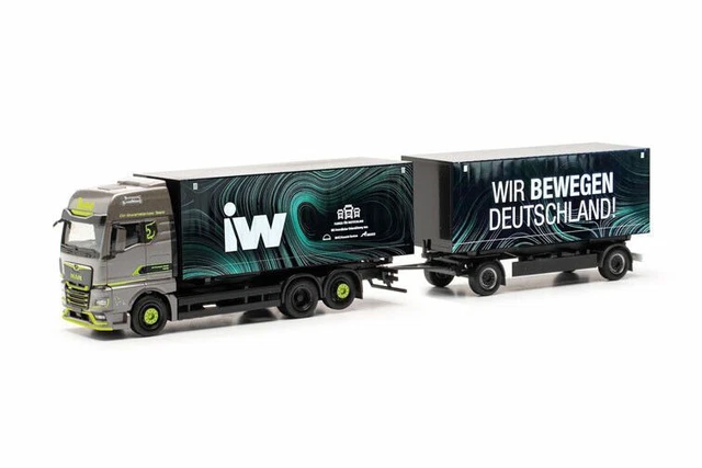 Camion MAN TGX GX -HO 1/87-HERPA 313117 modélisme