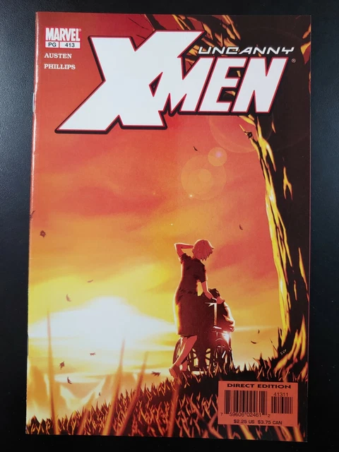 ⭐️ The UNCANNY X-MEN #413 (Vol 1) (2002 MARVEL Comics) FN Book
