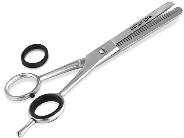 Effilierschere Modelierschere Haarschere 1 x gezahnt Friseurschere Extra Scharf