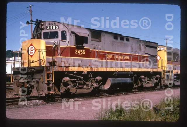 Duplicate Slide EL Erie Lackawanna ALCO C425 2455