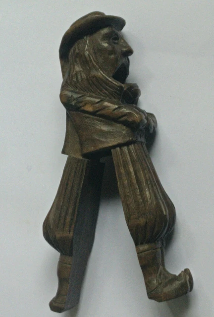 ANCIEN CASSE NOIX GROTESQUE ANTHROPOMORPHE ART POPULAIRE