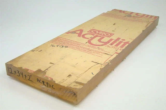 Cyro Acrylite Gp Acrilico 2 " Foglio 30.5x86.4x5.1cm 164137