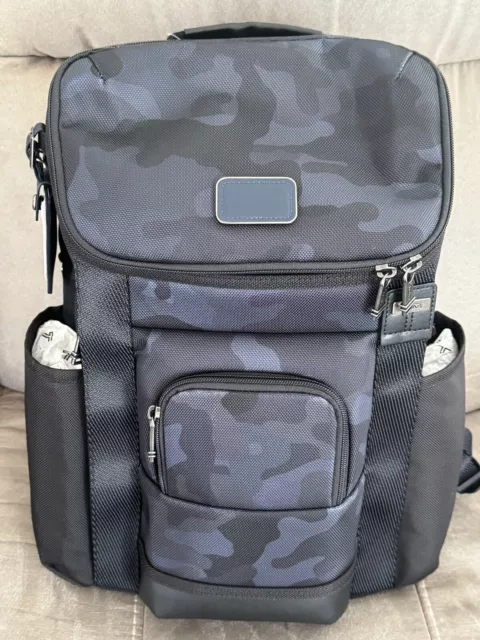 NWT TUMI Alpha Bravo Line Thornhill Camino Blue Black Backpack New