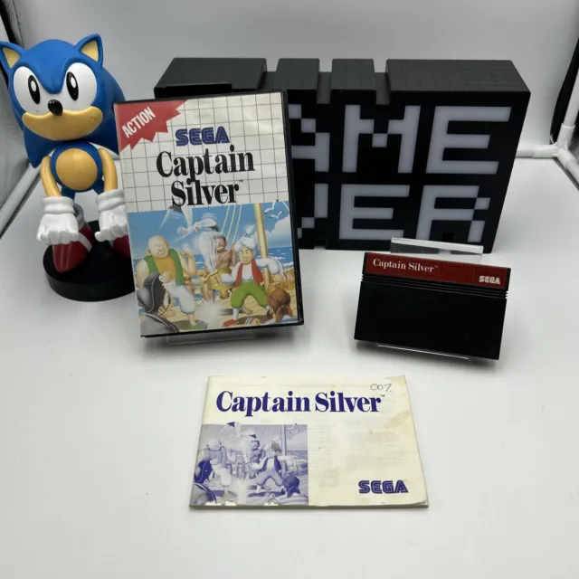 Sonic Chaos - Sega Master System/Ms Game - Complete Mint ##