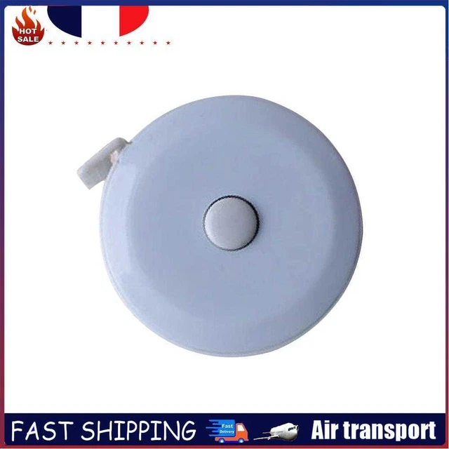 2m Retractable Measure Tape Kid Height Size Gauge Measurement Ruler (Blue)
