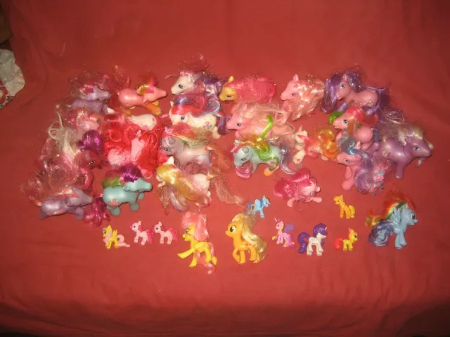 My Little Pony bundle job lot of 34 figures