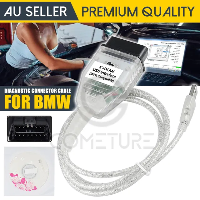 Diagnostic Connector Cable Suitable For BMW INPA K DCAN USB Interface AU