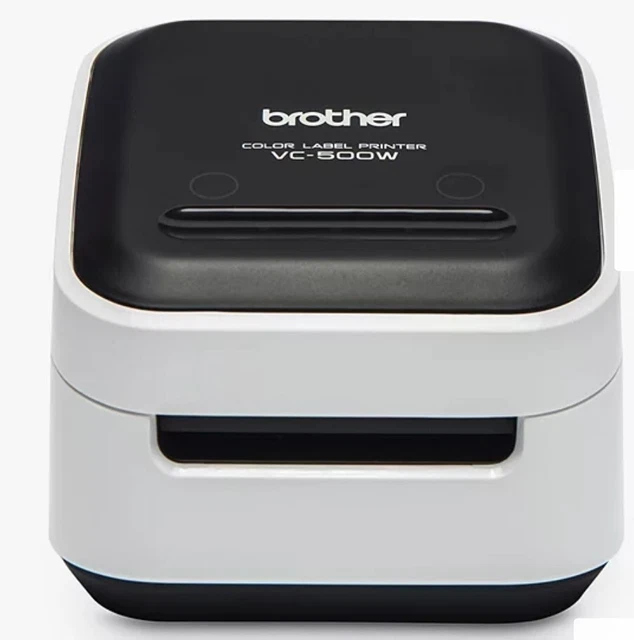 BROTHER VC500W FULL Colour Label Printer Zero Ink Black £149.00 PicClick UK